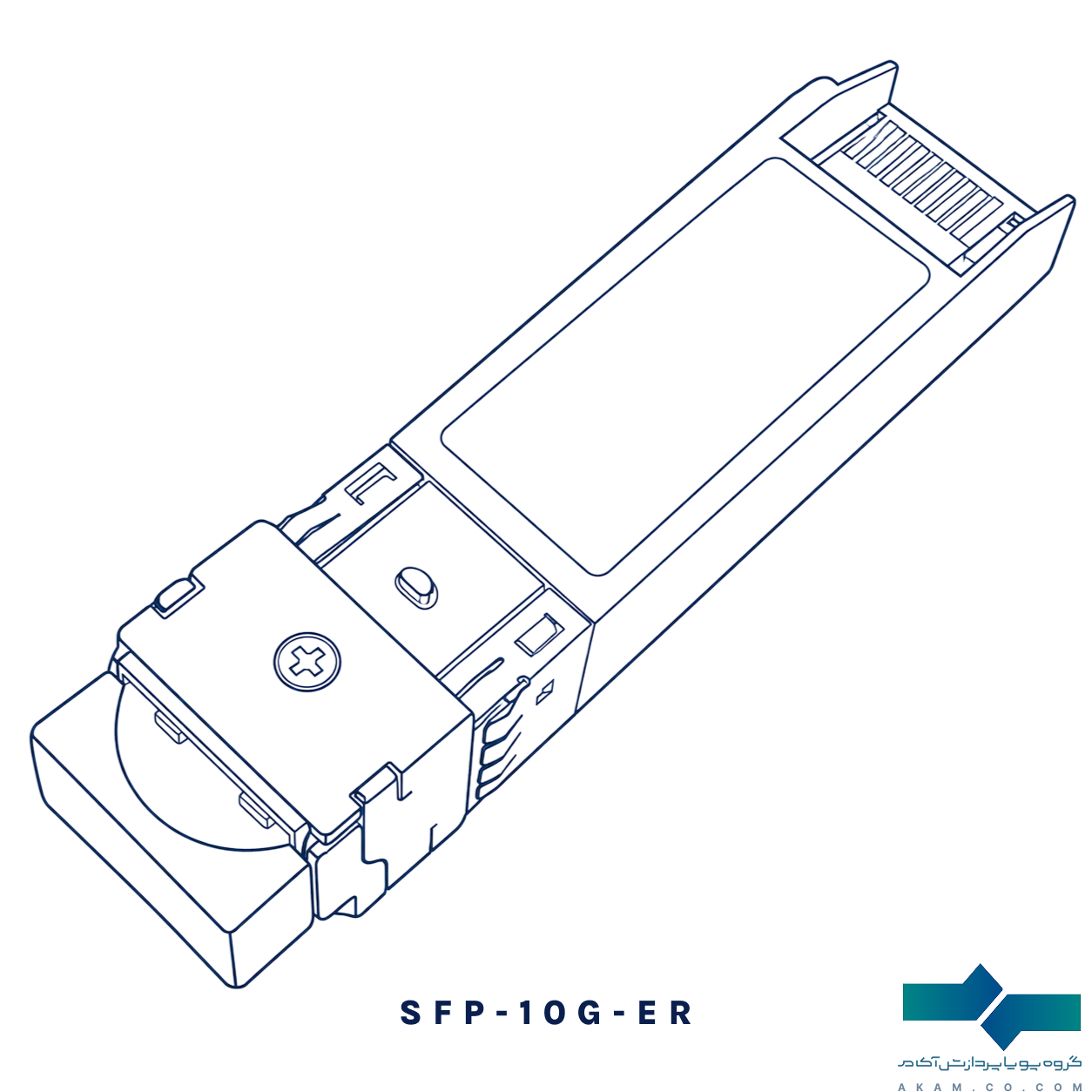SFP-10G-ER ماژول فیبر نوری سازگار با سیسکو Cisco compatible SFP-10G-ER - تصویر 1